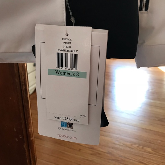 NEW Spyder women’s jacket size 8 - Picture 4 of 4